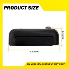Maniglia Esterna Cromata Per Mitsubishi Pajero V31-V33 E Montero (1992-2000) – Posteriore Sinistra, ABS+metallo, MR156877