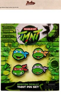 Boston Scally Teenage Mutant Ninja Turtles Limited Edition Pin Set pre sale