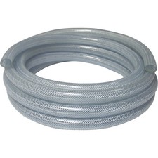 Universal Reinforced Clear Vinyl Hose, 1/2in. x 25ft., Model 15010983