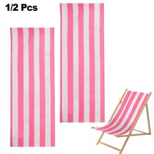 Attrezzatura da Campeggio Spiaggia Sdraio Panno Asciugatura Rapida Tessuto Comodo Uso Esterno