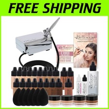 Professional Airbrush Makeup Kit - 17 Foundation Shades