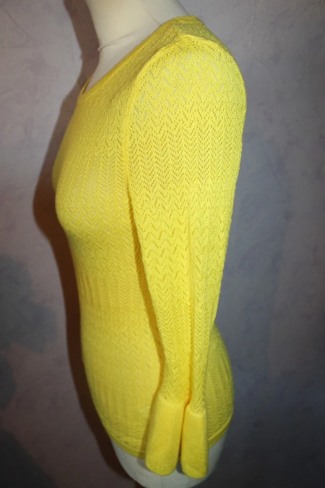 PULL FIN FEMME AJOURE °°°   STRADIVARIUS   °°°  TAILLE S - Photo 3/4