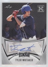 2021 Leaf Draft Base Auto Tyler Whitaker #BA-TW1 Auto 8d2