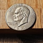 1974 Eisenhower $1 Ike Dollar Business Strike Copper MS 63 — photo 2