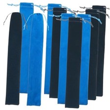 30Pcs Soprano Recorder Storage Bag Compact Suede Pouches Velvet Carry Bag for