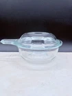 Vintage Clear Glass Pyrex “Grab It” Casserole Dish 601-B 601-C 1970's