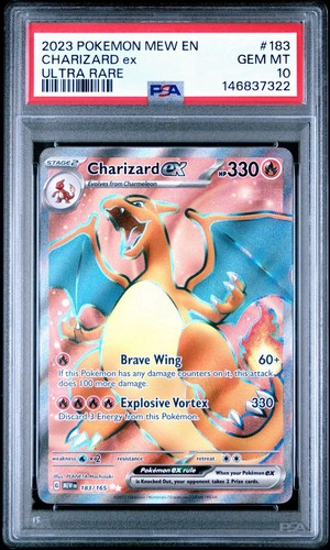 Charizard ex graded PSA 10 for sale on eBay