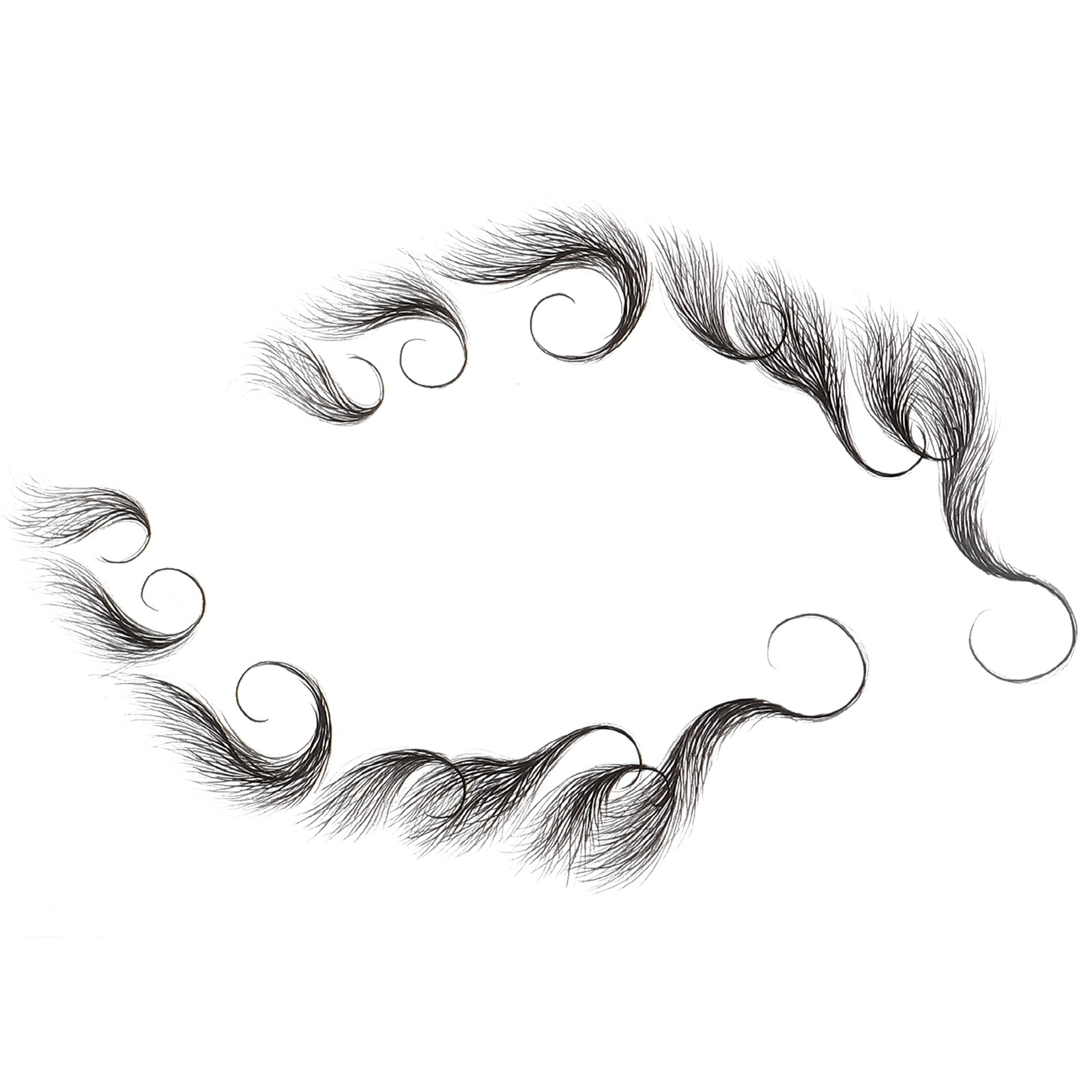 ༝Waterproof Fake Hairline Sticker Women Natural Edge Hair Tattoo Hair Tattoo