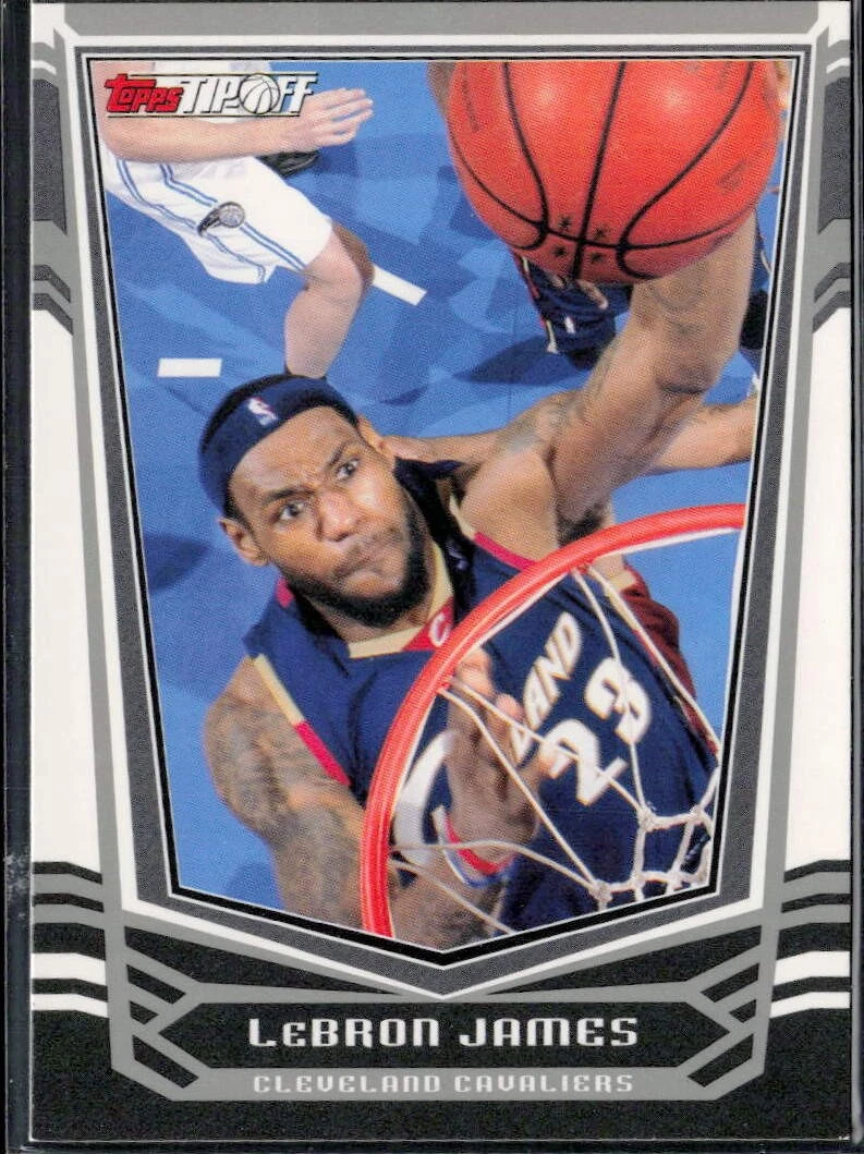 Topps LeBron James Season Basketball Trading Cards 2008-09 for