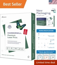Acid-Free  Laser Print Paper 500 Sheets, 8.5x11, 24lb for Professionals