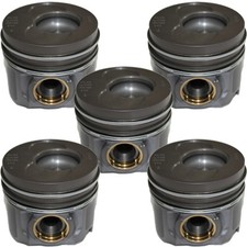 ENGITECH 5x Kolben Kolbensatz für Ford Ranger TKE 3.2 TDCi 4x4 Transit Bus