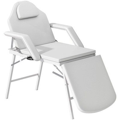 Tragbare Massageliege, 3-teiliges verstellbares Schönheitsbett, klappbare Massageliege wi