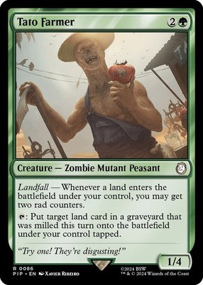 Tato Farmer 86 R Universes Beyond: Fallout Magic: The Gathering NM/M