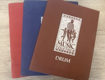 MUSIC TOGETHER Flutes Maracas Drums Book Collection NO CDs