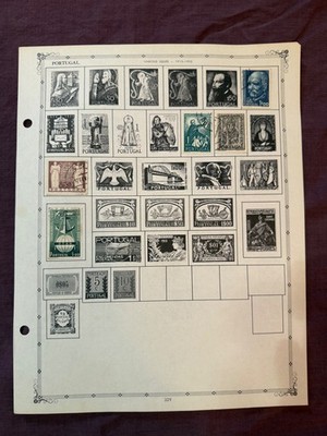 ANTIQUE and VINTAGE postage stamps from PORTUGAL Estate Sale FREE SHIPPING