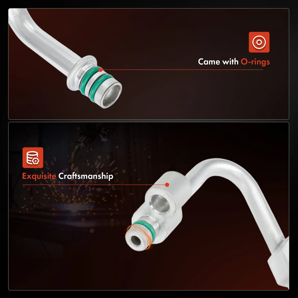 Conjunto de línea de líquido de aire acondicionado para Toyota Camry 2002 2003 2004 construido en EE. UU. 8871606200 Foto 3 de 4