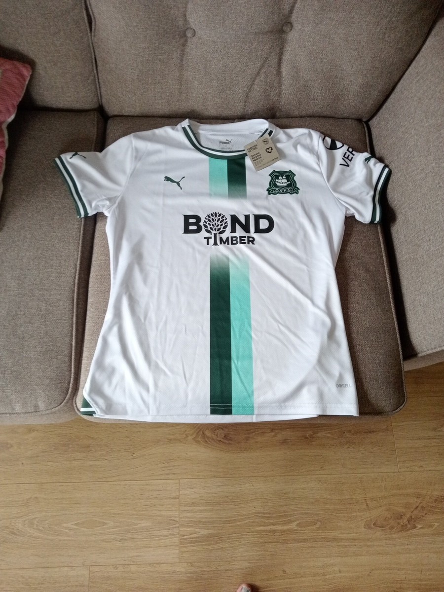 Official Ladies Plymouth Argyle Away Shirt 2023/24 Adult Large