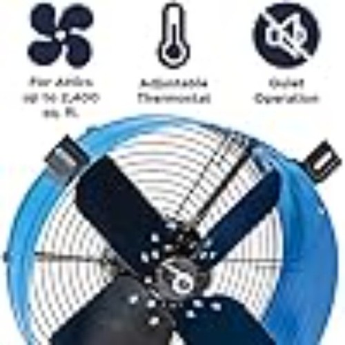 Maxx Air Grade Gable Mount | Power Attic Ventilator, 2.6-Amp 60-Hz Motor - Picture 2 of 6