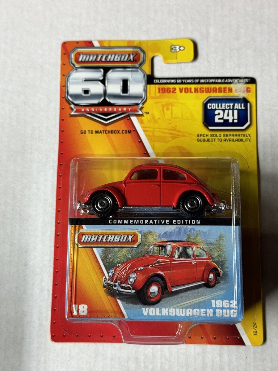 2013 Matchbox 60th Anniversary 1962 Volkswagen Bug 18/24