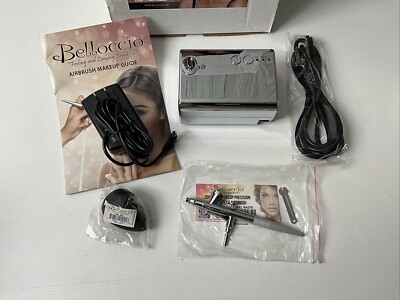 Belloccio Airbrush (NO MAKEUP) Professional Beauty Deluxe Cosmetic BEL-BC10