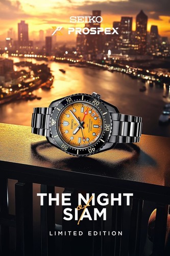 Seiko MM200 GMT The Night of Siam SPB487J1 Limited Edition 500 pcs. - 第 17/18 張圖片