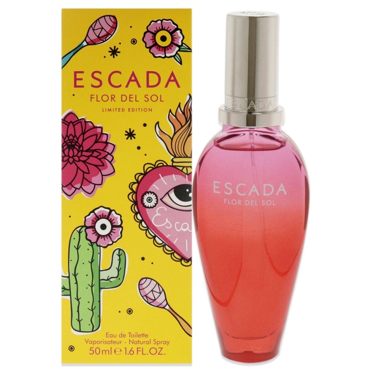 Escada Flor Del Sol Perfume for Women 1.6 oz. EDT Spray Limited