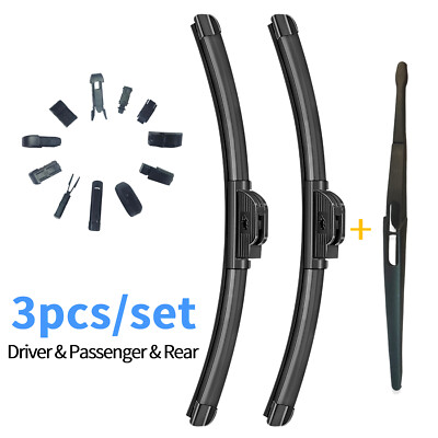 Xkorr 28''26''12'' Windshield Wiper Blades Fit for 2018-2013 Ford C-Max, 3pcs