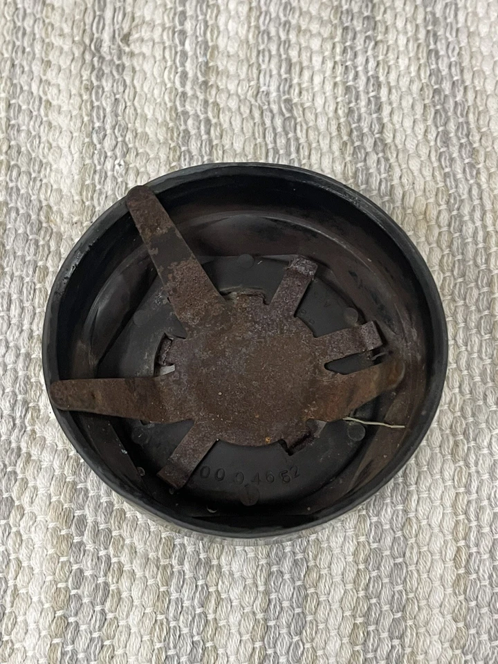 Tapa central Pontiac Firebird 10004652 negra/plateada Bird de colección años 80 tapa corta 1,5 pulgadas Foto 4 de 4