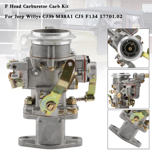 F Head Carburetor Carb Kit For Jeep Willys CJ3b M38A1 CJ5 F134 17701.02 F8 S2