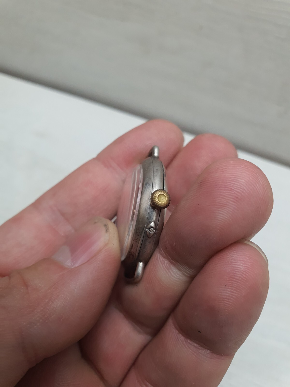 Antique Solid Silver Miniature Wristwatch Watch C… - image 16