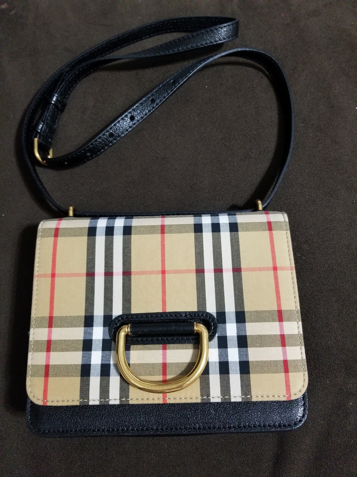 burberry d ring bag small