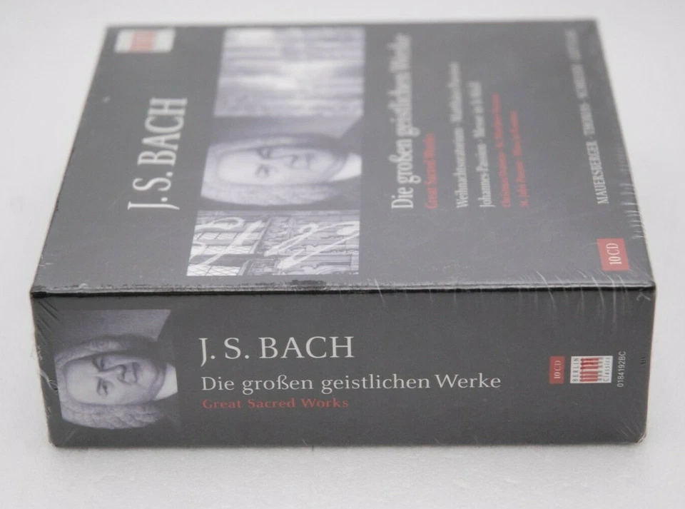 [Neu] CD Box Johann Sebastian Bach Groß Sacred Works 10CDs Set Fabrik Verpackt - Bild 3 von 4