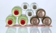 Stacking Mat Organizer Ripple - Refrigerator Organizer, Ideal Beer & Soda Can