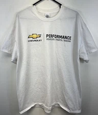 Chevy Chevrolet Performance TShirt Adult XL Cars Trucks SUVs