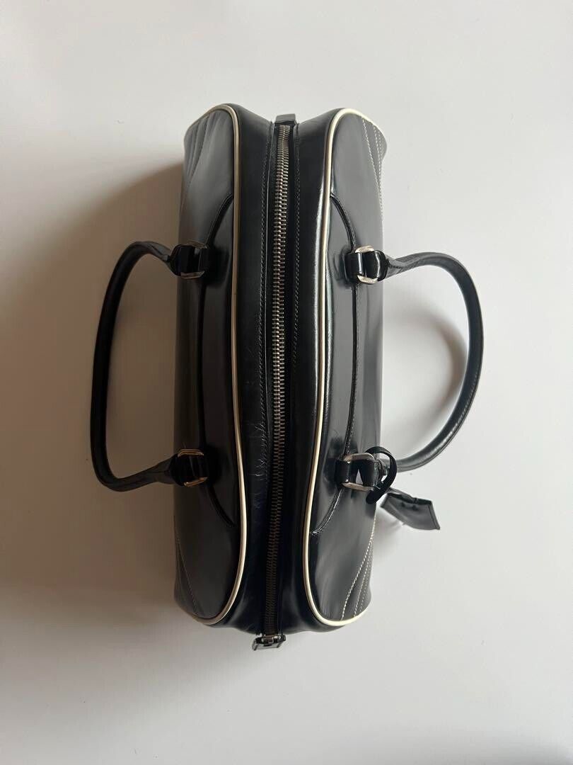 PRADA FW2000 Leather Handbag Shoulder Bag Black | eBay PRADA FW2000 Leather Handbag Shoulder Bag Black | eBay