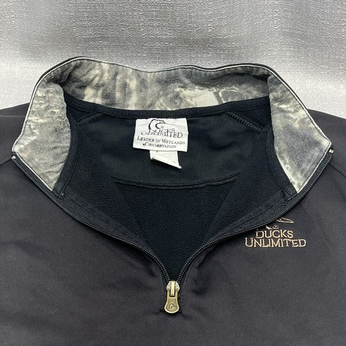 DUCKS UNLIMITED Coat Athletic Performance Pullover Jacket XL 75TH Anniv. - Picture 6 of 14
