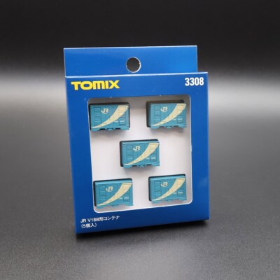 Tomix 3308 - JR Container (Type V18B) (5-Container Set) - Spur N