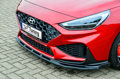 Sonderaktion Frontspoiler mit Wing aus ABS für Hyundai I30N + N-Line Facelift