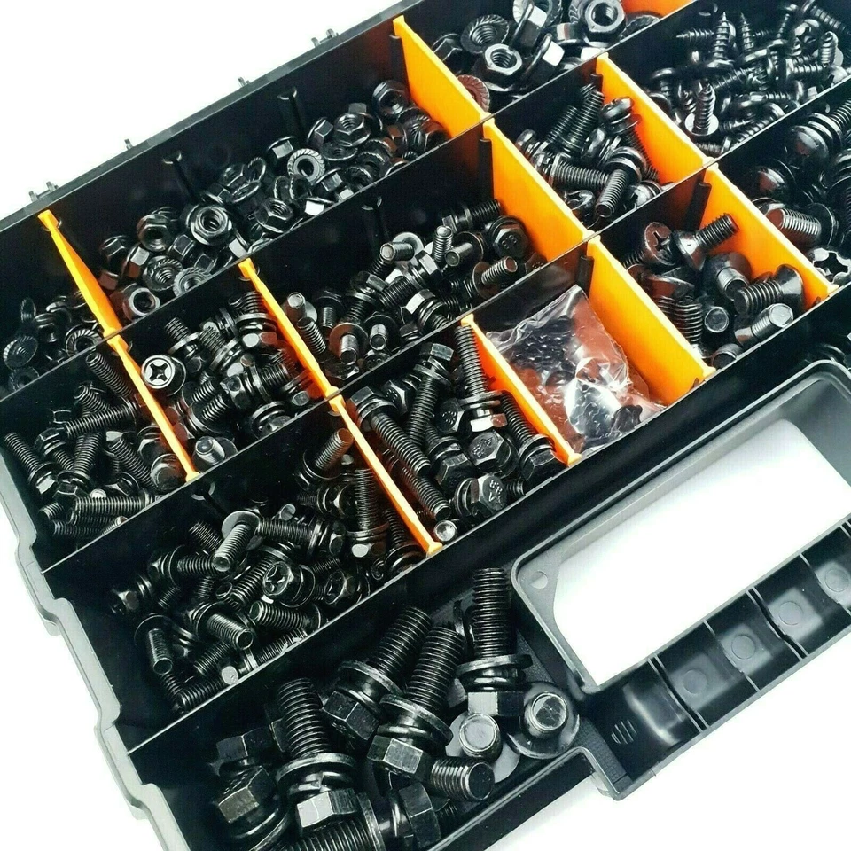 NUT & BOLT KIT 890PC SUIT NISSAN SKYLINE GT,GTS,GTIR,GTR,R30,R31,R32,R34,R33,R34 - Image 3 of 4