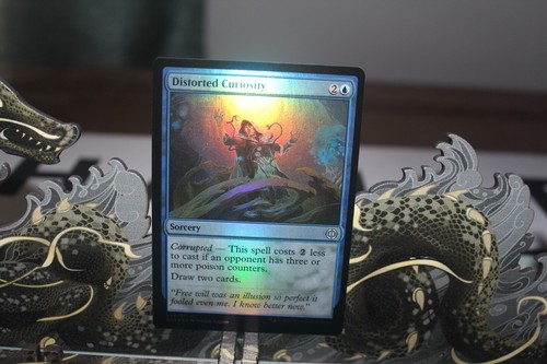 Distorted Curiosity - Phyrexia: All Will Be One Foil Uncommon Card ...