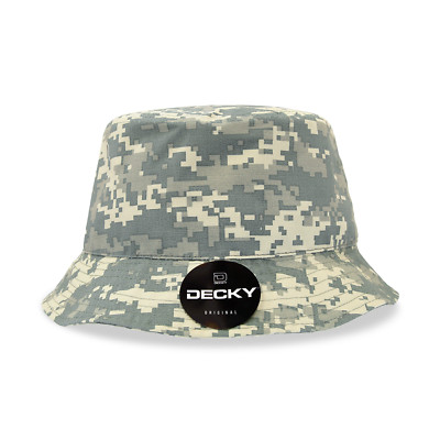 2/3/5/10 Pack Of Decky Unisex Lot 100% Cotton Snug Fit Ripstop Buckets - 5301