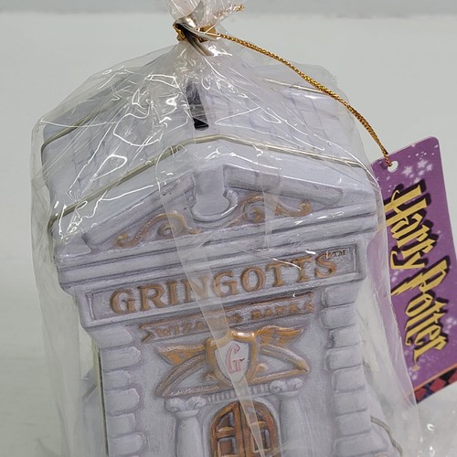 Vintage 2k Harry Potter Gringott's Wizard Bank Tin Schylling Very Rare New! - 第 5/5 張圖片