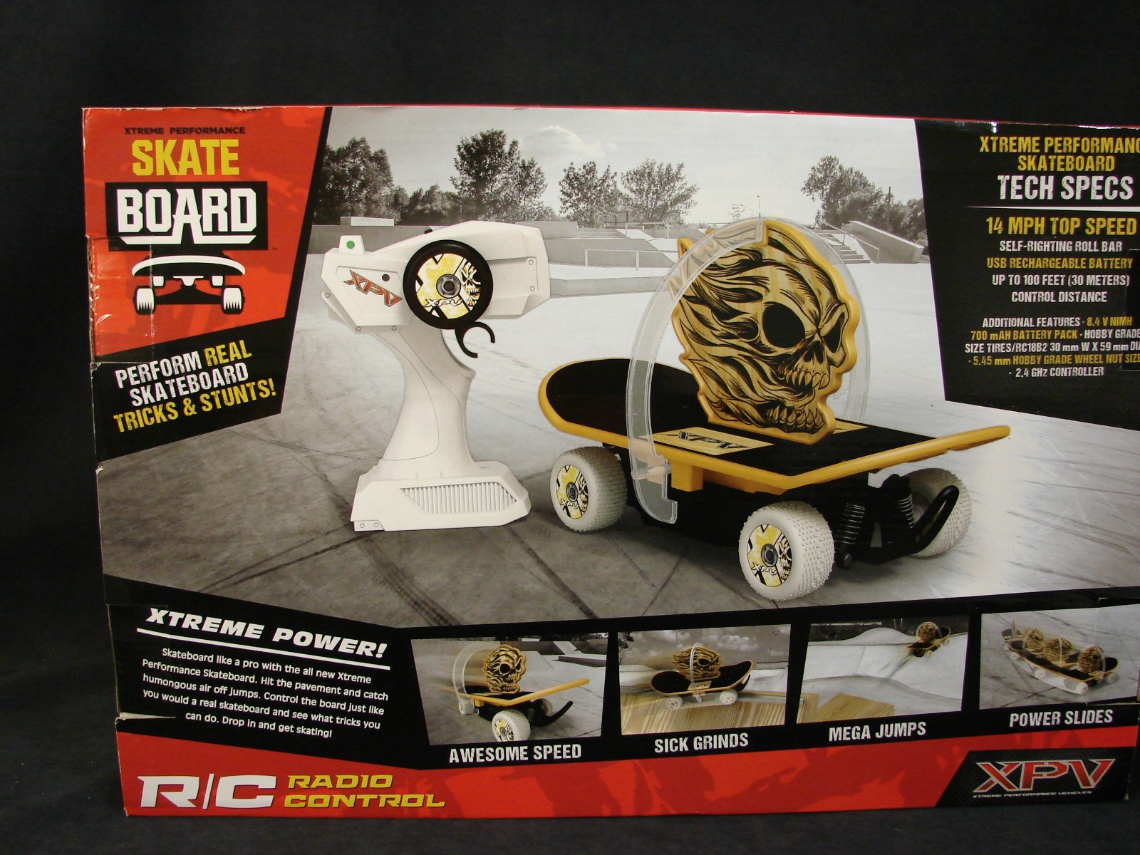 xpv remote control skateboard