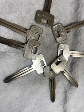 New 8 ilco Key Co X192 B72 Blank Keys Automobile Made in USA