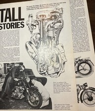 Publicité article moto vintage Norton 3 pages et autres vintage #2431
