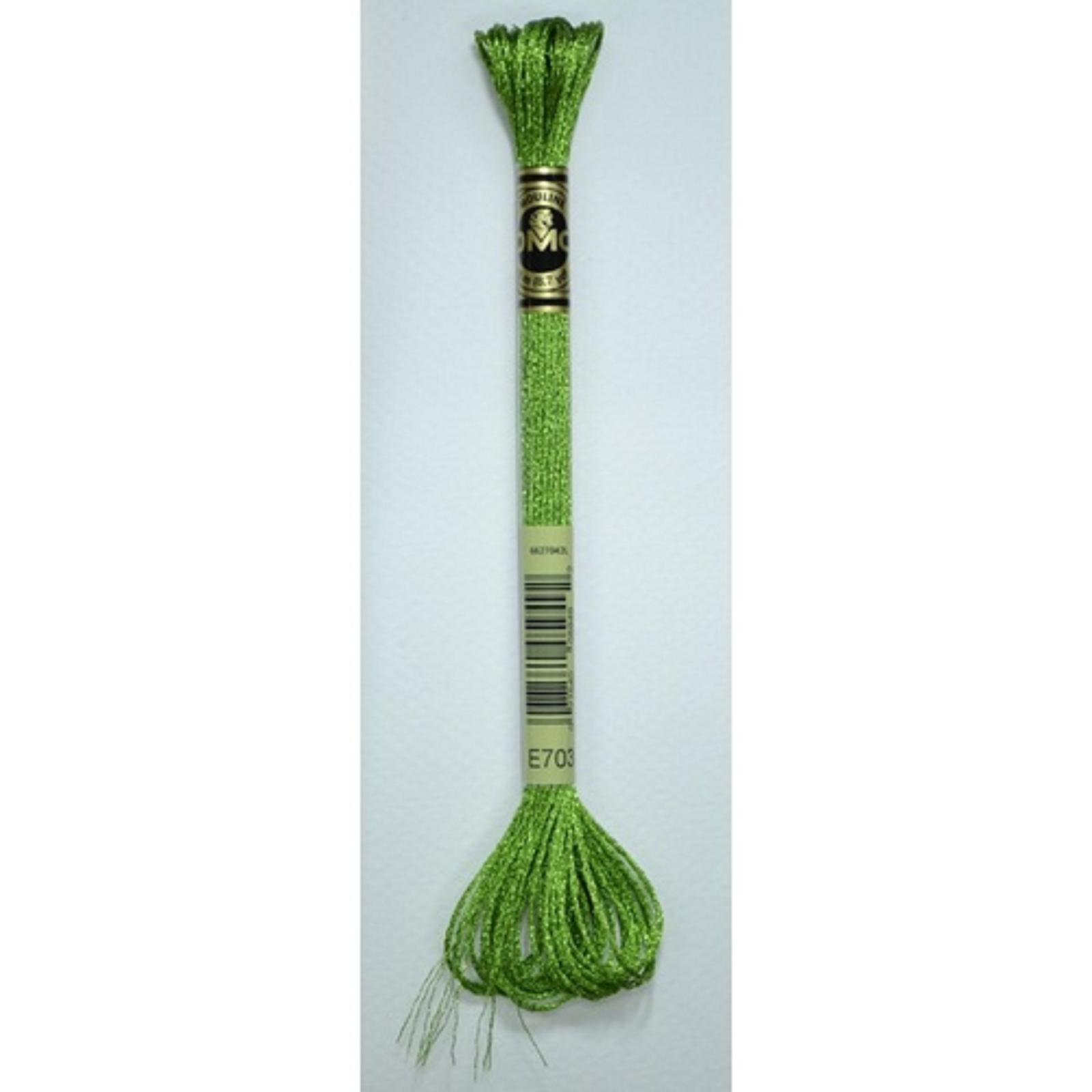 DMC 8 METER LIGHT EFFECTS COTTON THREAD E703 GREEN 317W FREE UK P&P QUANTITY 1