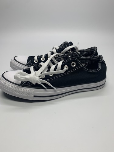 Nuevo Para mujeres Converse Chuck Taylor Doble Lengüeta Baja Zapatillas Sin  Caja 543819F | eBay