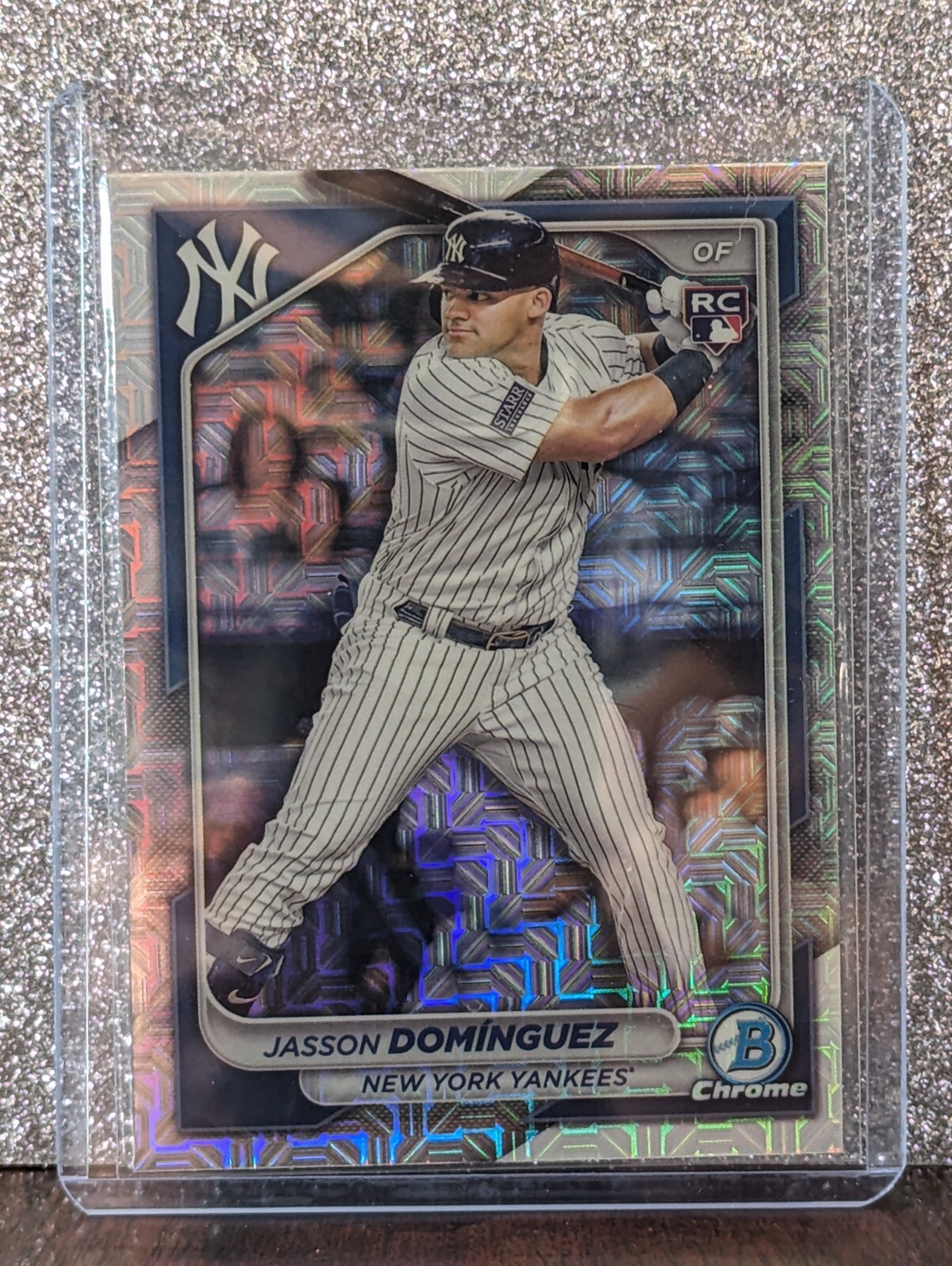 2024 Bowman Chrome Jasson Dominguez #94 Mojo Refractor RC
