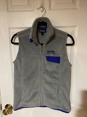 Patagonia Synchilla Snap T Fleece Vest Womens Full Zip Size: S