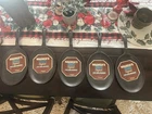 Original New Wagner’s 1891 O Cast Iron Sizzle Server * Lot of 5 NOS NWT Oval HTF